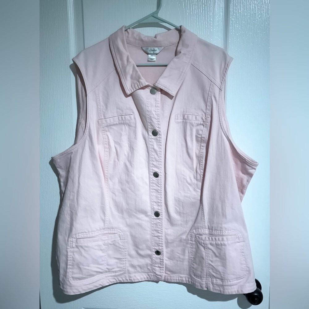 Women’s pink size 3X CJ Banks vest